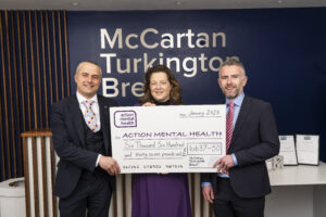 We raised over £6,600 for Action Mental Health