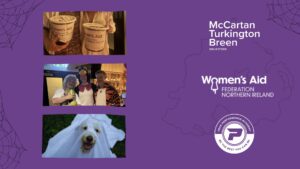 We raised 250GBP for women's aid ni